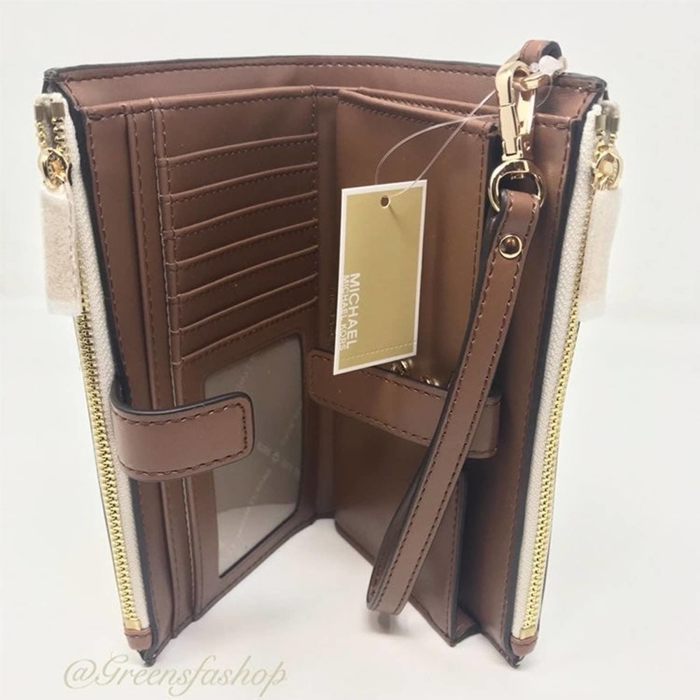 MIchael Kors Double Zip Wristlet Wallet - Picture 4 of 5